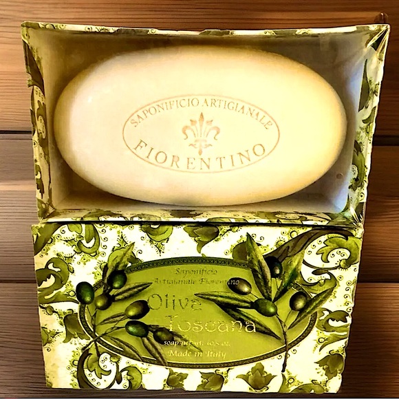 🇮🇹SAPONIFICIO ARTIGIANALE FIORENTINO🇮🇹 ITALIAN HANDMADE “OLIVA TOSCANA” BAR SOAP - Picture 5 of 8